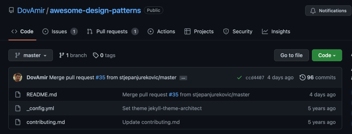 Awesome Design Patterns-github